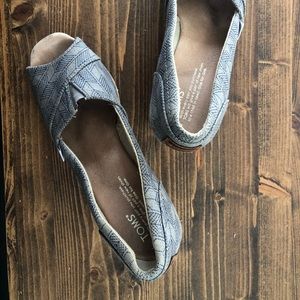 Tom’s Michelle Wedge Heels